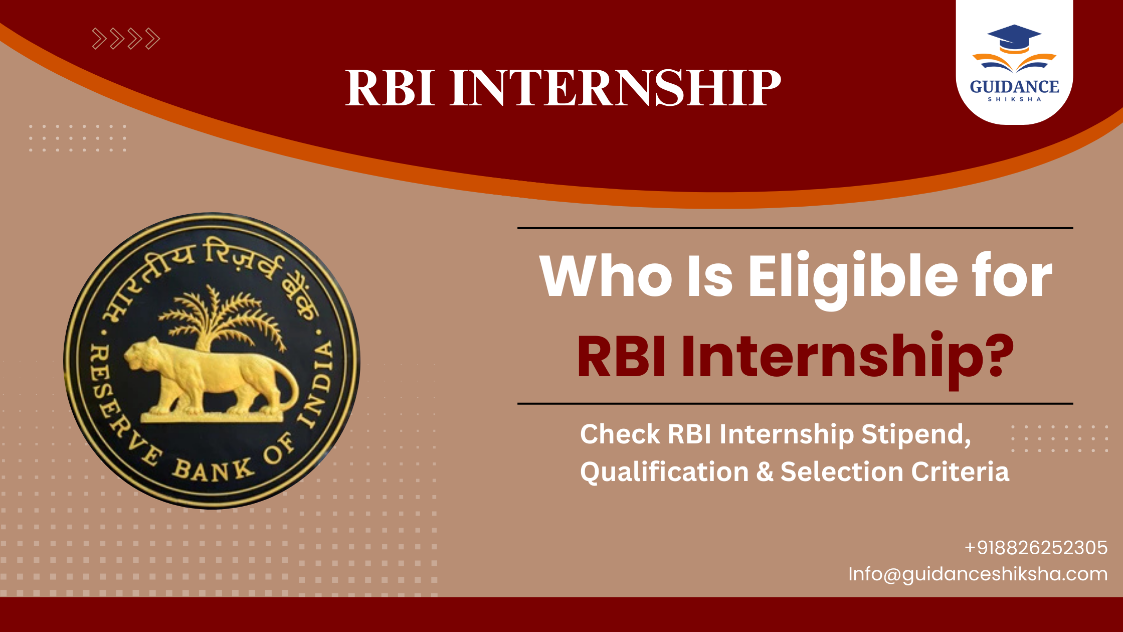 Who Is Eligible for RBI Internship? How Much Is the RBI Internship Stipend?